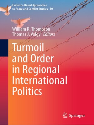 cover image of Turmoil and Order in Regional International Politics